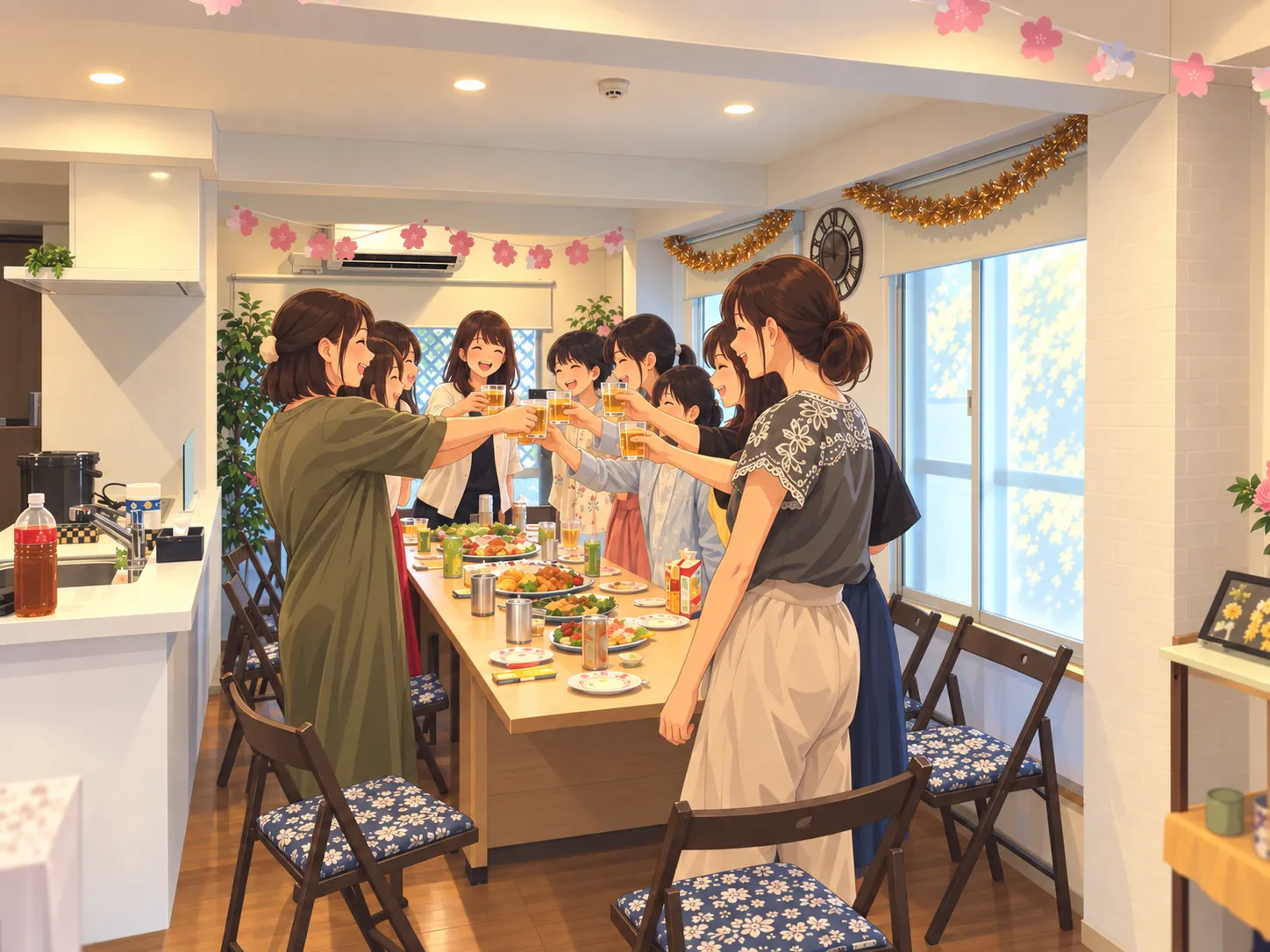 ルアナでのママ会のイメージ