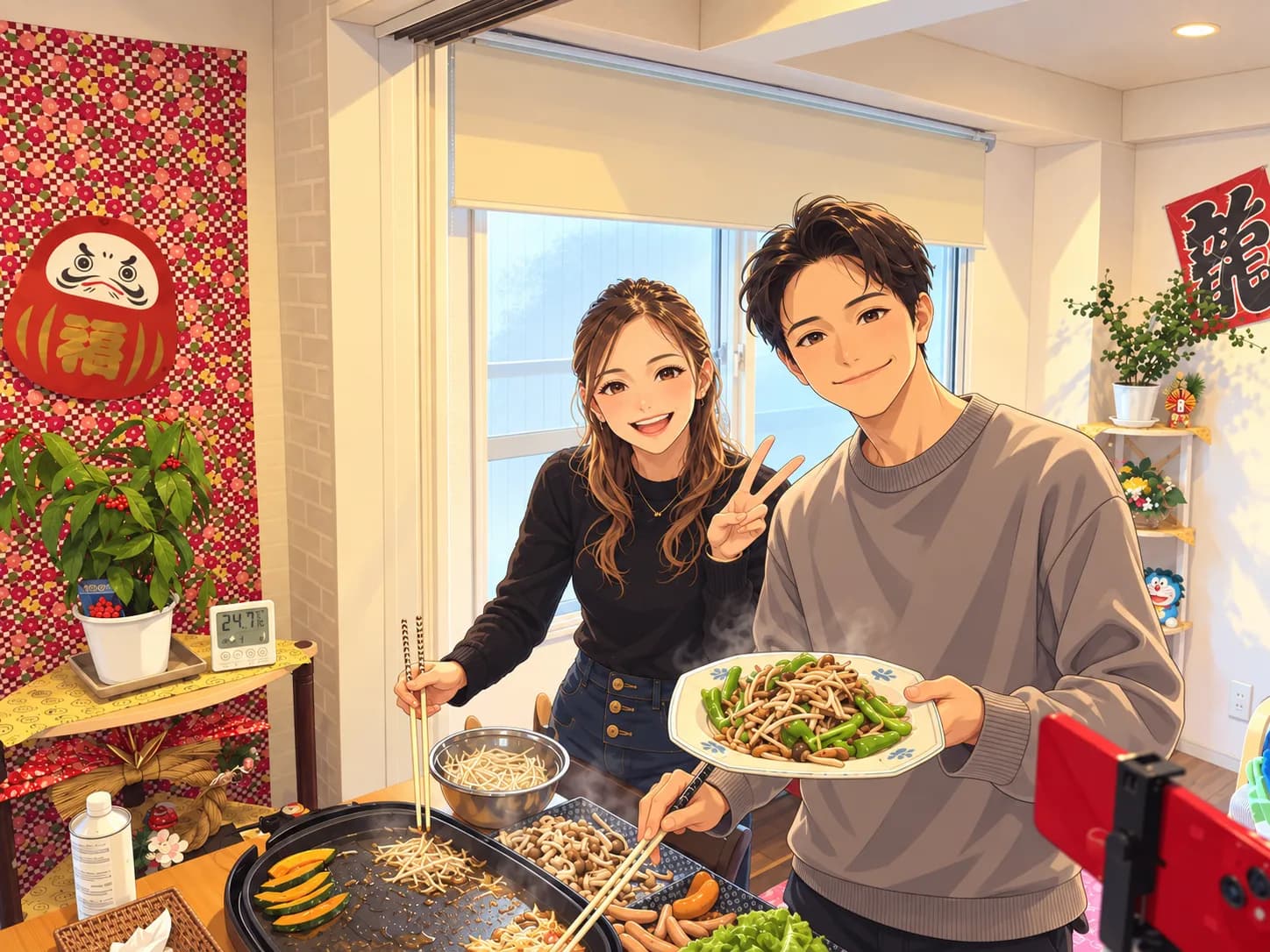 料理会・ホットプレート